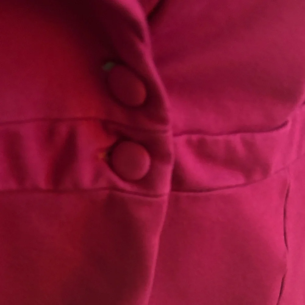 Torrid Deep Red Women's Blazer Torrid size 1 (equivalent size 1X 14/16) - Picture 4 of 7